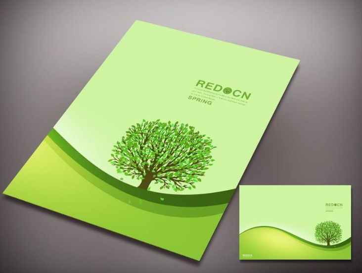 綠色環(huán)保宣傳畫冊設計要點
