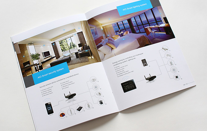 智能家居品牌【AIO】畫冊設計欣賞