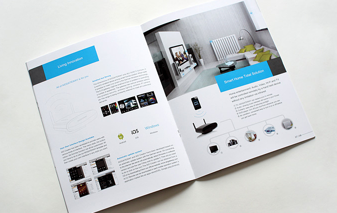 智能家居品牌【AIO】畫冊設計欣賞