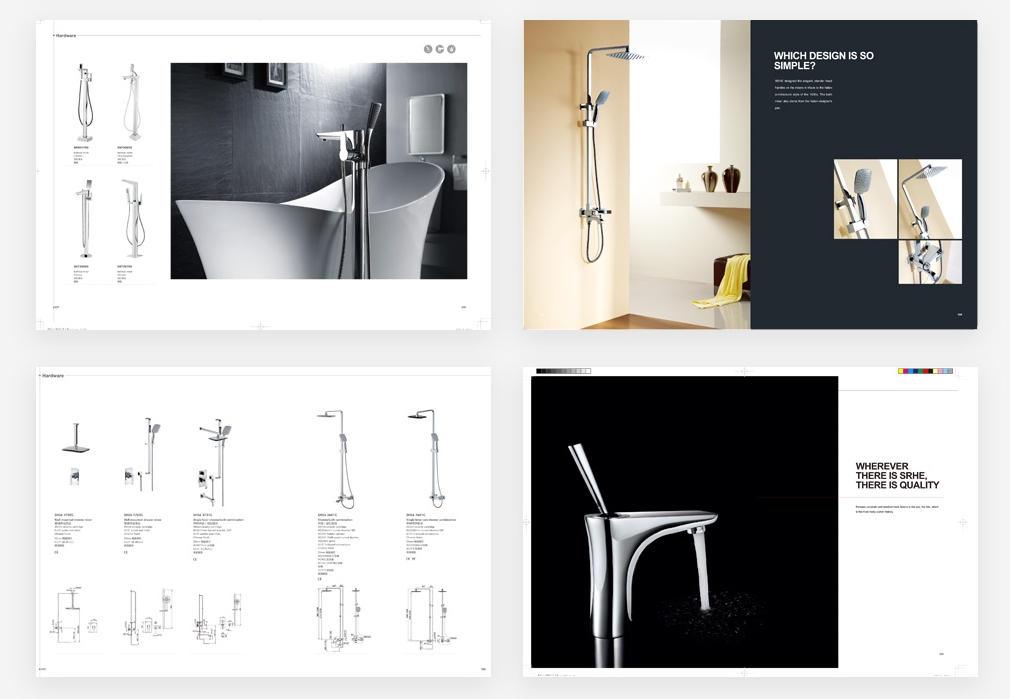 衛(wèi)浴產(chǎn)品畫冊設(shè)計 潔具畫冊設(shè)計【森和衛(wèi)浴】