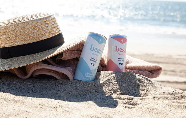 包裝設計公司:一款用易拉罐包裝的紅酒酒標設計