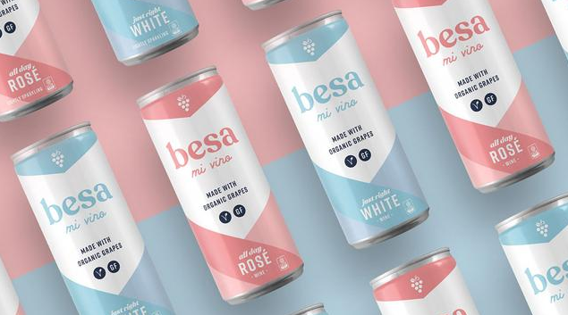 包裝設計公司:一款用易拉罐包裝的紅酒酒標設計