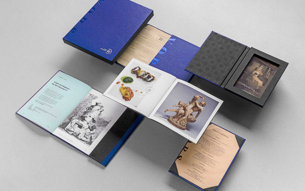 餐廳畫冊設計【VORS】