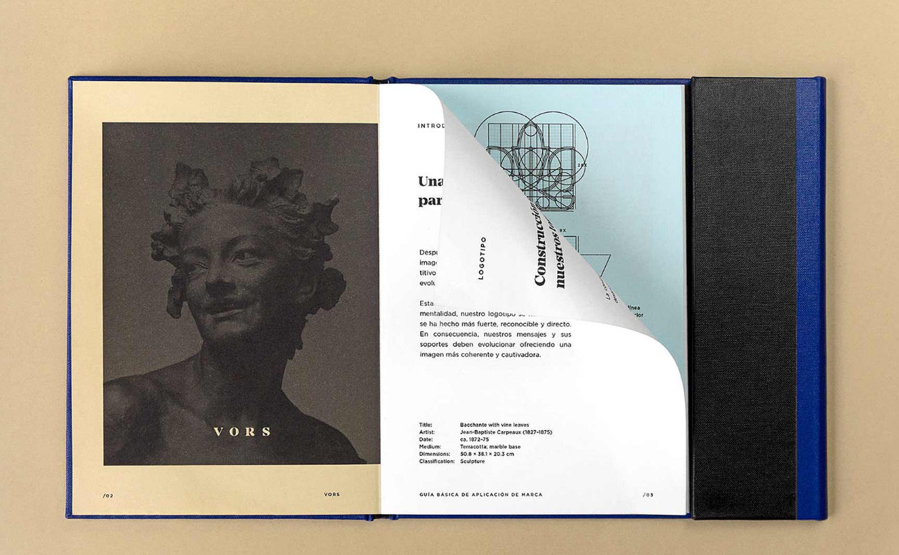 餐廳畫冊設計【VORS】